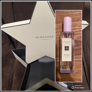 Jo Malone Star Display box with Wisteria & Lavender cologne